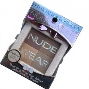 NEW PHYSICIANS FORMULA NUDE WEAR PRESSED POWDER GLOWING NUDE BRONZER, #6237